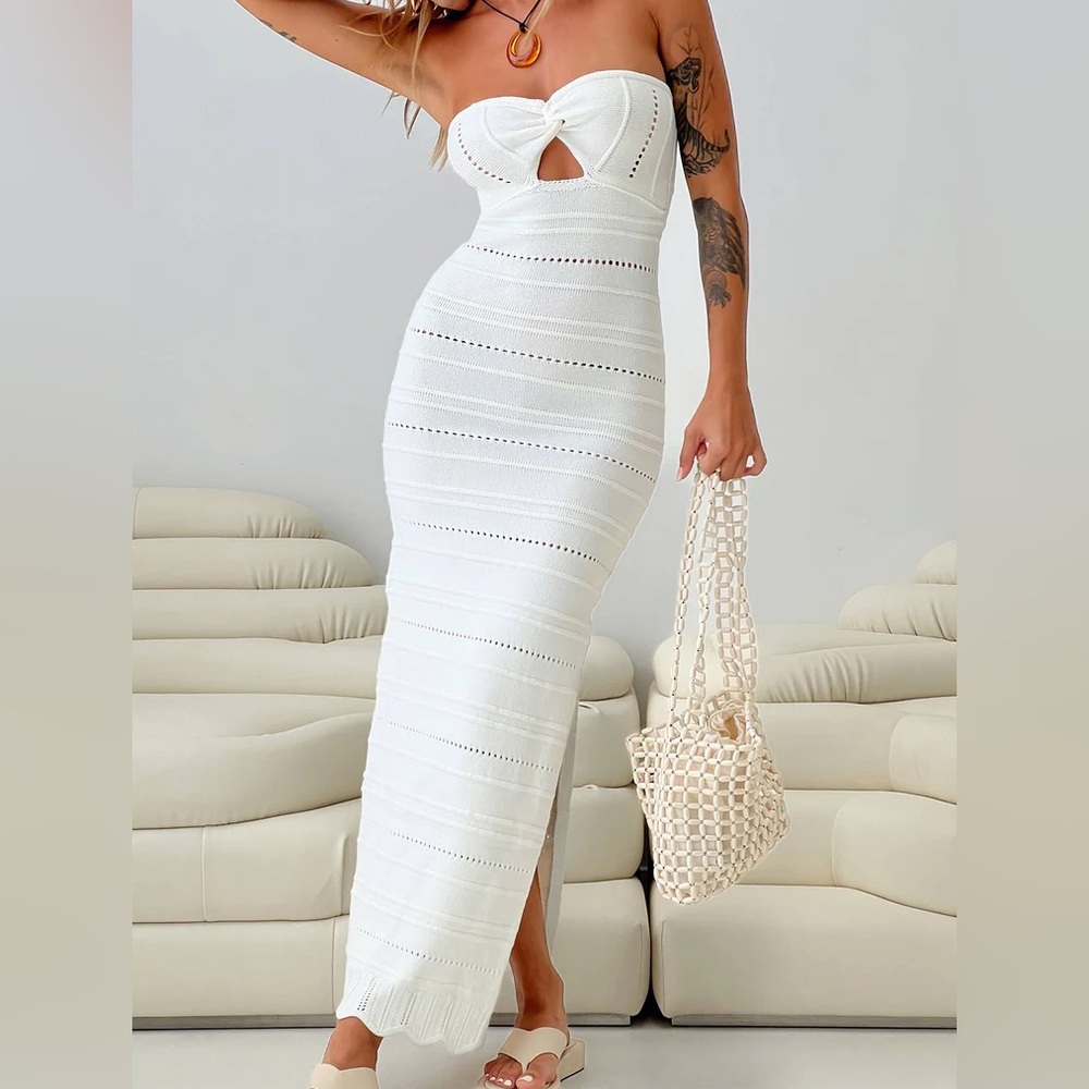 Maxi Crochet Dress